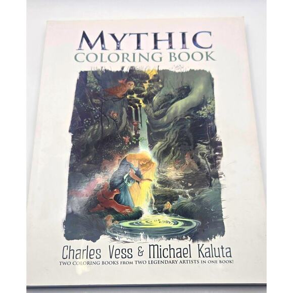 Charles Vess & Michael Kaluta Coloring Book - Picture 1 of 12